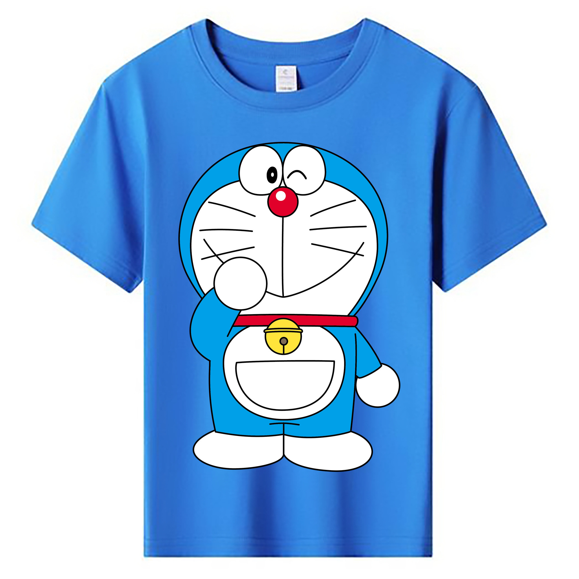 （画像用） ドラえもん Doraemon 綿100％キッズTシャツ（フロントプリント）